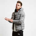 Muscle Fitness Men's Hooded Zip Jacket