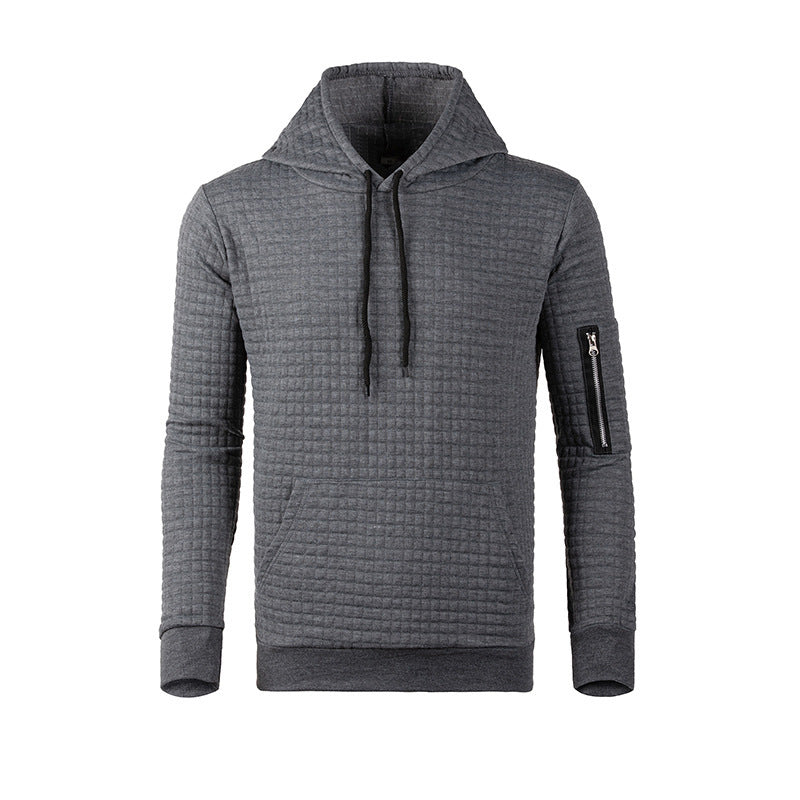 Hoodie Zip Pocket Hooded Sports Jacket