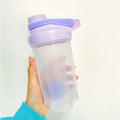 Blender Shaker Bottle With Scale Protein Shakes Leakproof For Powder Workout Gym Fitness Sport Mixing Cup Water Bottle Kitchen Gadgets