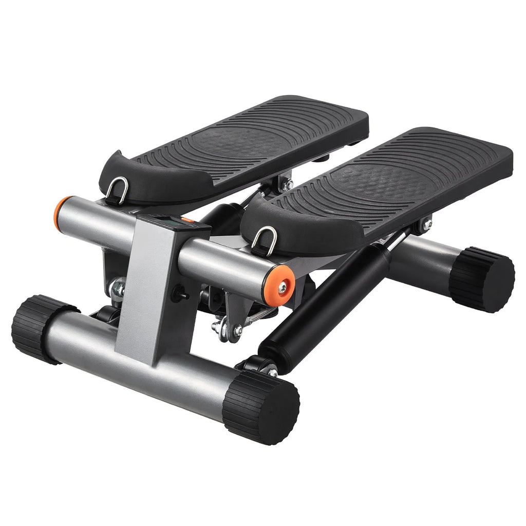 Stair Stepper For Exercise At Home Hydraulic Mini Stepper With Resistance Band