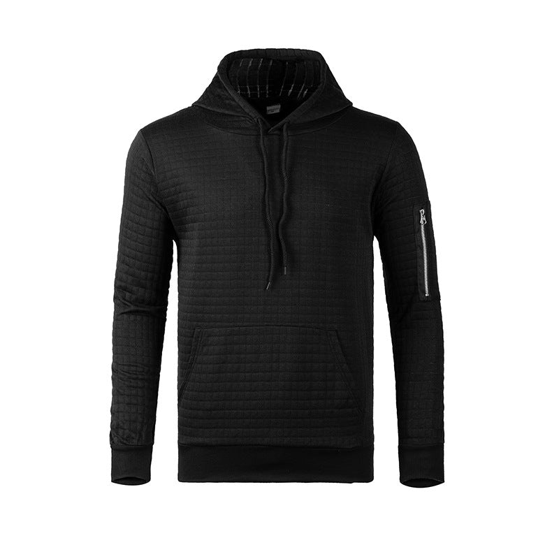 Hoodie Zip Pocket Hooded Sports Jacket